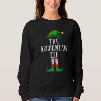 Sweatshirt Lutins Comptables Assortis Groupe Familial Noël Pa