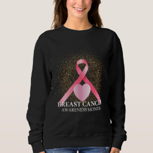 Sweatshirt Lutte contre le cancer du sein - Ruban rose