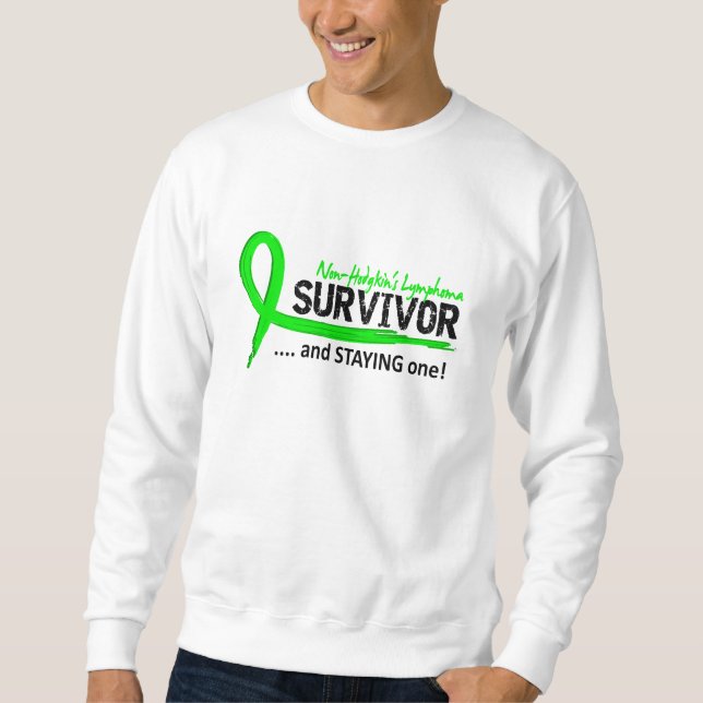 Sweatshirt Lymphome non Hodgkinien du survivant 8 (Devant)