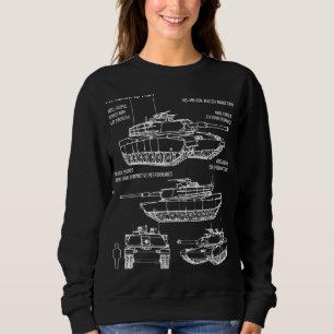 Sweatshirt M1 Schéma directeur de la reconnaissance des réser
