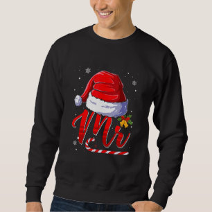 Sweatshirt M. et Mme Claus Couples Matching Christmas Pajama