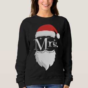 Sweatshirt M. et Mme Claus Couples Matching Christmas Pajama