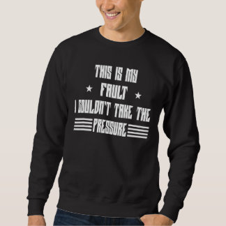 Sweatshirt Ma faute je ne pouvais pas prendre la géologie dir