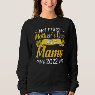 Sweatshirt Ma première fête des mères en tant que fête des mè