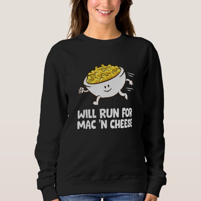 Sweatshirt Mac Et Fromage Seront Livrés Pour Le Fromage Mac N (Devant)