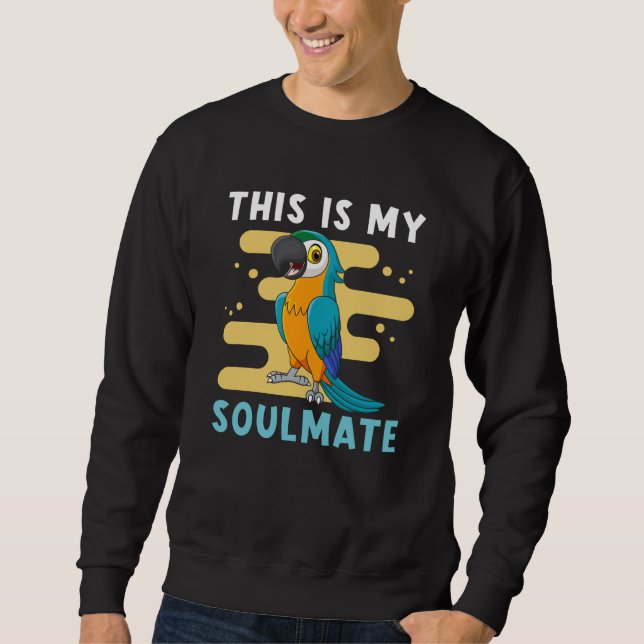 Sweatshirt Macaw Parrot Soulmade (Devant)