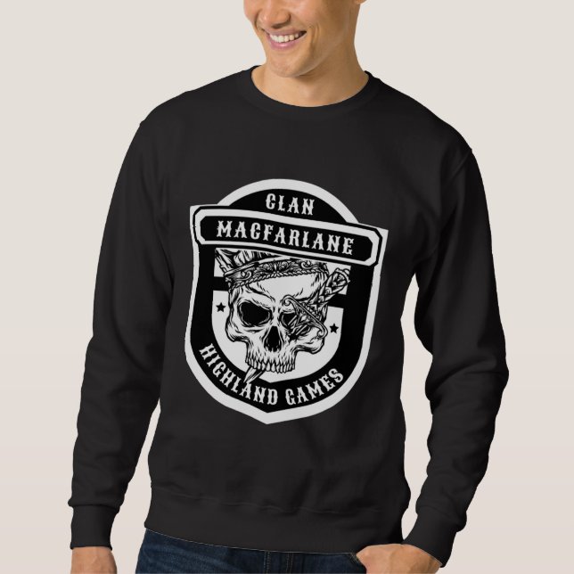 Sweatshirt MacFarlane Scottish Clan Games (Devant)