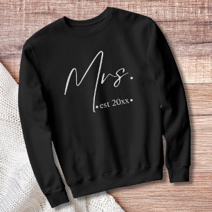 Sweatshirt Madame nouvellement mariée ou fiançailles