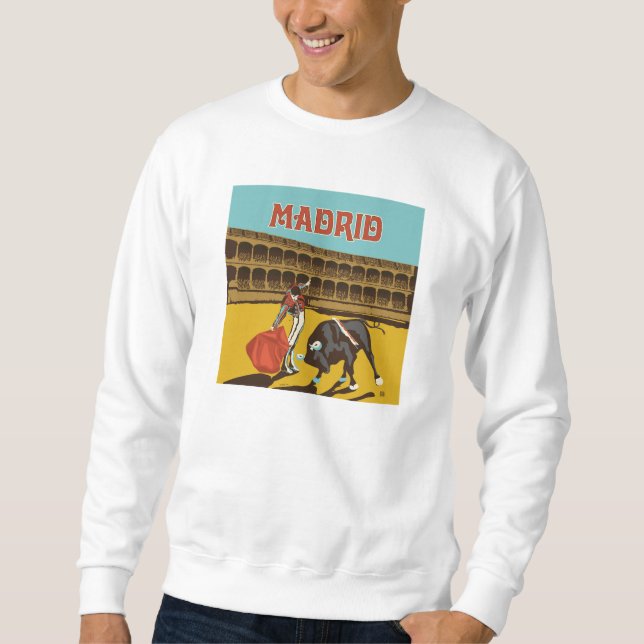 Sweatshirt Madrid, Espagne (Devant)