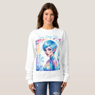 Sweatshirt Magic elf neige forêt gelée conte de fées