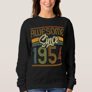 Sweatshirt Magnifique depuis 1954 68e anniversaire 68 ans Ann