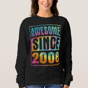 Sweatshirt Magnifique Depuis 2008 14 Ans 14ème Anniversaire C