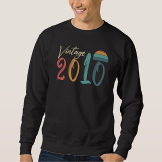 Sweatshirt Magnifique depuis 2010 12e anniversaire 12e année