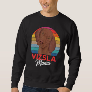 Sweatshirt Magyar Vizsla Mama Chien Maman Filles Femmes