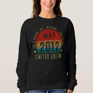 Sweatshirt Mai 2012 10 ans 10e anniversaire