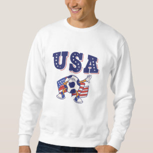 Sweatshirt Maillot de footballeur de la sélection américaine 