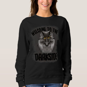 Sweatshirt Maine Coon Chat Kitten Femmes Hommes