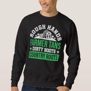 Sweatshirt Mains Rudes Fermiers Tans Boots Sale Racines de la