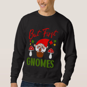 Sweatshirt Mais Les Premiers Gnomes Whimsical Garden Fun