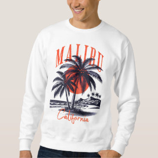 Sweatshirt malibu californie