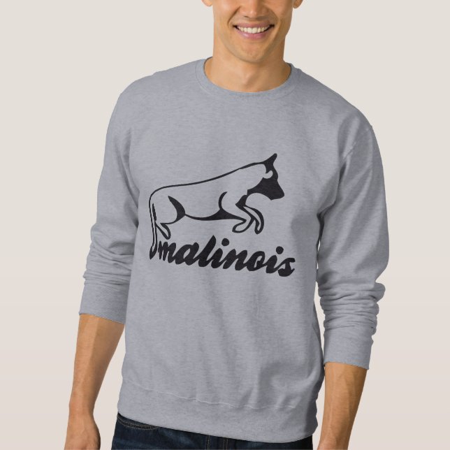 Sweatshirt Malinois Belgian Hoodie (Devant)
