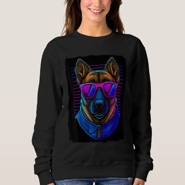 Sweatshirt Malinois Dog K9 (Devant)