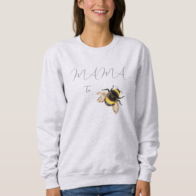 Sweatshirt Maman à être (Devant)