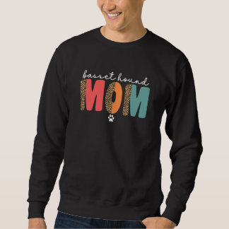 Sweatshirt Maman Basset Hound pour femmes Basset Maman Mama