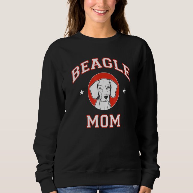 Sweatshirt Maman beagle (Devant)