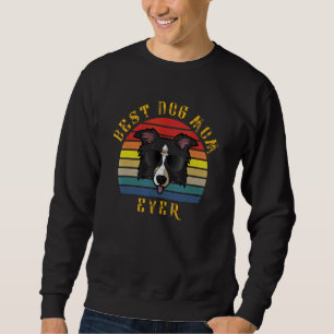 Sweatshirt Maman de chien cool Border Collie  Noël de chien