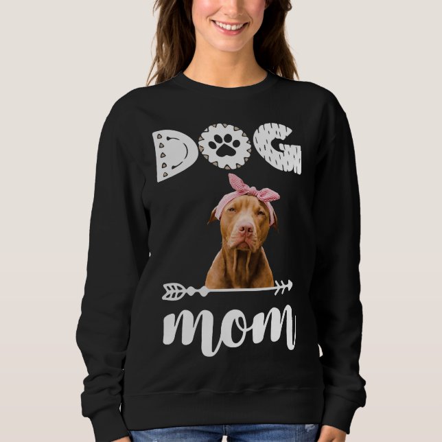 Sweatshirt Maman de chien Labrador Retriever Maman (Devant)