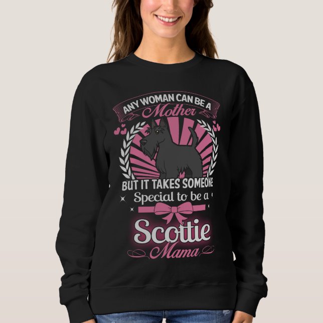 Sweatshirt Maman de Scottie (Devant)