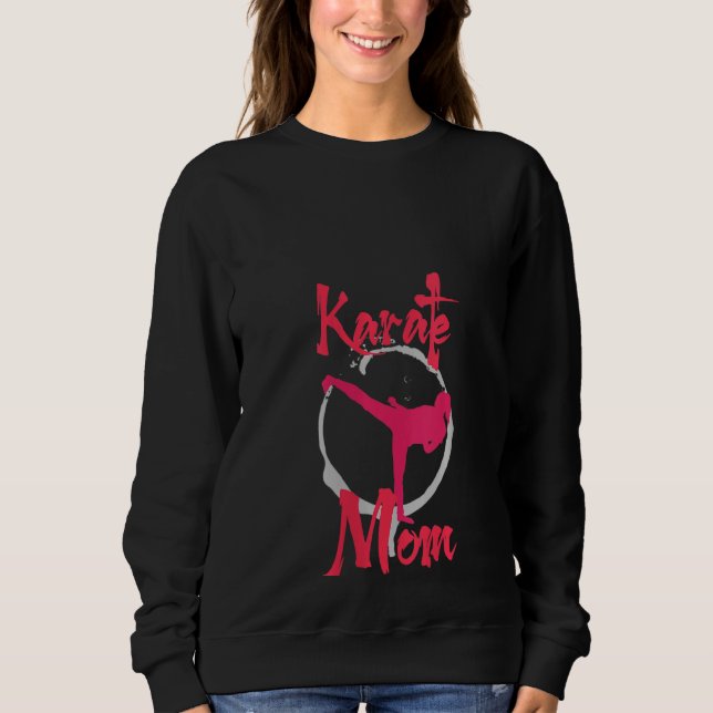 Sweatshirt Maman Karate (Devant)