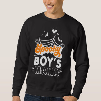 Sweatshirt Maman maman du garçon éffrayant Femmes d'Halloween