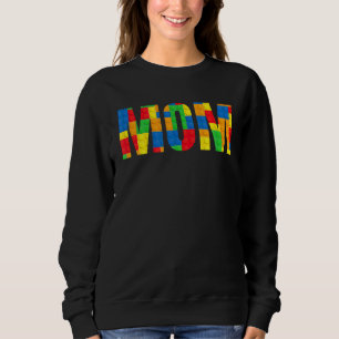 Sweatshirt Maman Parent Brick Master Builder Blocs Se