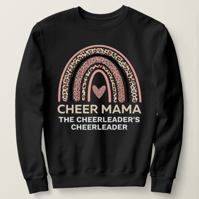 Sweatshirt Maman pom-pom girl  (Design devant)