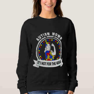 Sweatshirt Maman Puzzle Autisme Enfant Ce N'Est Pas Pour La F