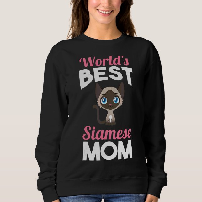 Sweatshirt Maman siamoise (Devant)