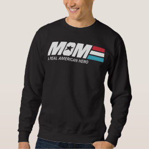 Sweatshirt Maman, un vrai héros américain
