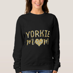 Sweatshirt Maman Yorkie Femme Maman Yorkshire Terrier Amoureu