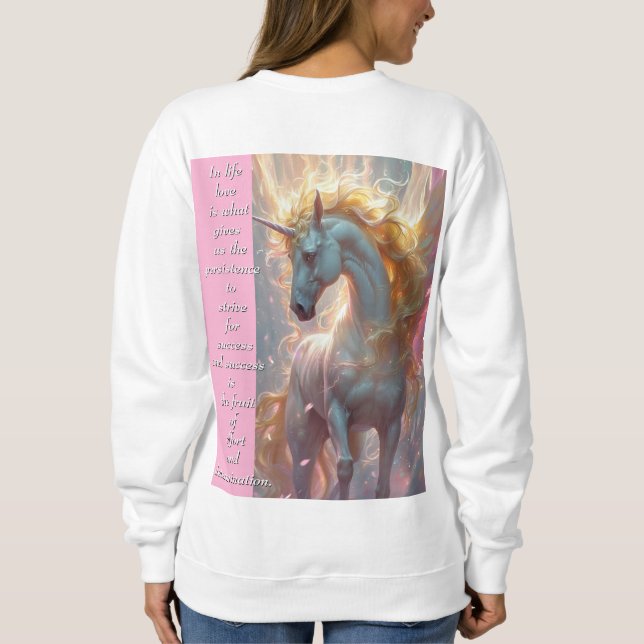 Sweatshirt manche (Dos)