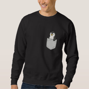 Sweatshirt Manchot en poche