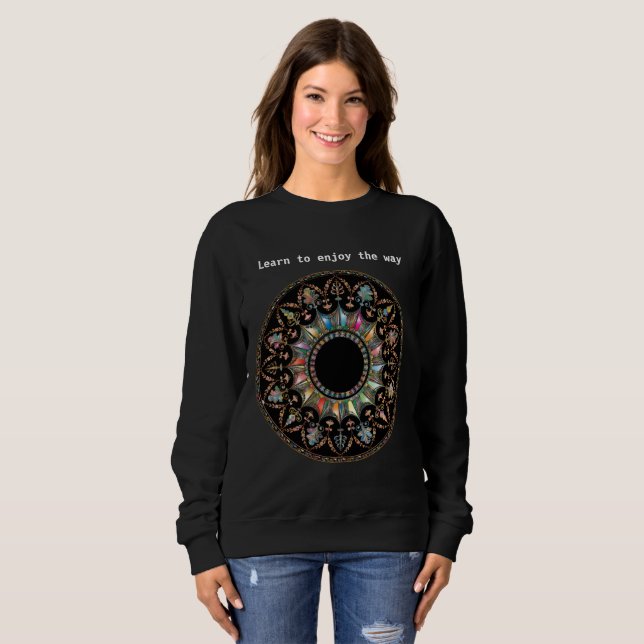 Sweatshirt Mandala (Devant entier)