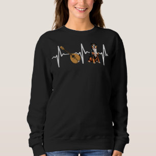Sweatshirt Mandolin Entlebucher Mountain Dog Heartbeat Chien