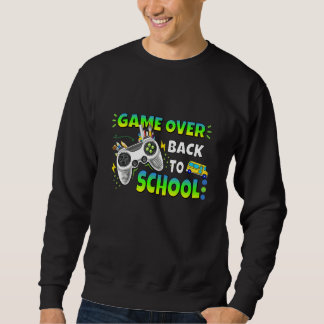 Sweatshirt Manette Fin du jeu Retour à l'école Jeux  Garçons