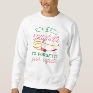 Sweatshirt Manger Spaghetti