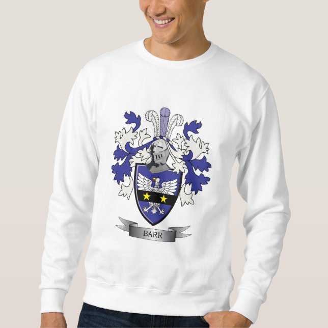 Sweatshirt Manteau de crête de famille de Barr des bras (Devant)