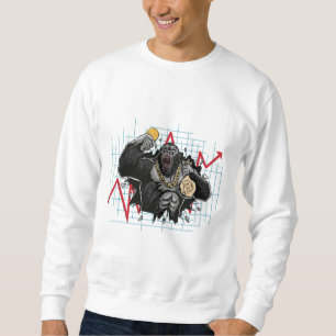 Sweatshirt Marché Crypto Bitcoin - Négociation BTC