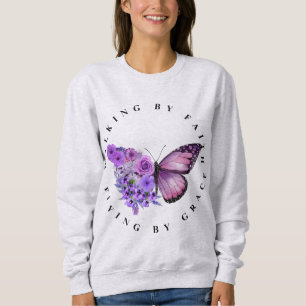 Sweatshirt Marcher par la foi