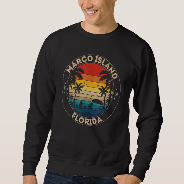 Sweatshirt Marco Island Souvenir Floride Rappel (Devant)